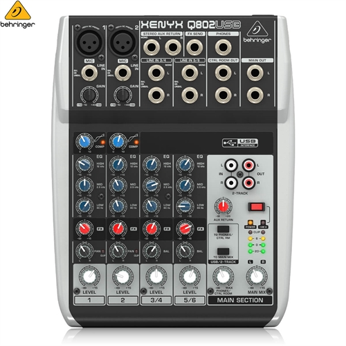 Mixer Behringer Q802USB
